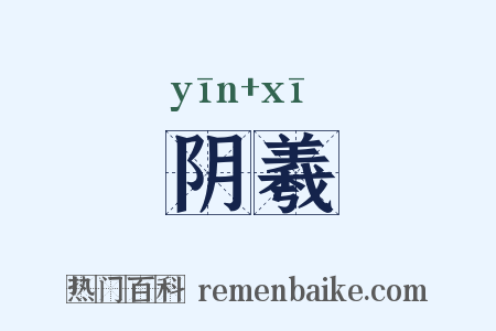 阴羲是什么意思的图片